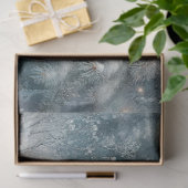 Waterverf sneeuwkonijn in feestelijke bosontkoppel tissuepapier (Geschenk)