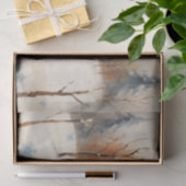 Waterverf Sneeuwman Vloeipapier Tissuepapier (Geschenk)