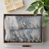 Waterverf Sneeuwman Vloeipapier Tissuepapier (Geschenk)