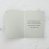 Waterverf Sneeuwman Vrolijk Kerstfeest Vakantie Ka Feestdagen Kaart (Binnen)