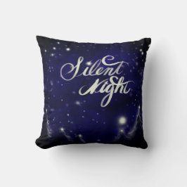 waterverf sneeuwscène Kerst thema Kussen