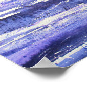 Waterverf Sneeuwstof en Stardust Poster (Hoek)