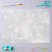 Waterverf sneeuwvakantie tissuepapier (Craft)