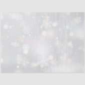 Waterverf sneeuwvakantie tissuepapier (Voorkant)