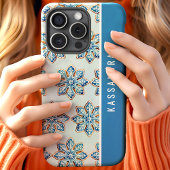 Waterverf Sneeuwvlok Cookies Gepersonaliseerde naa Case-Mate iPhone Case