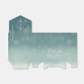 Waterverf sneeuwvlokken Baby shower dank u Bedankdoosjes (Uitgevouwen)