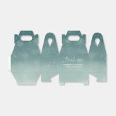 Waterverf sneeuwvlokken Baby shower dank u Bedankdoosjes (Uitgevouwen)