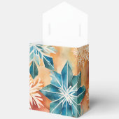 Waterverf Sneeuwvlokken Kerstgunst Cadeaudoos Bedankdoosjes (Open)
