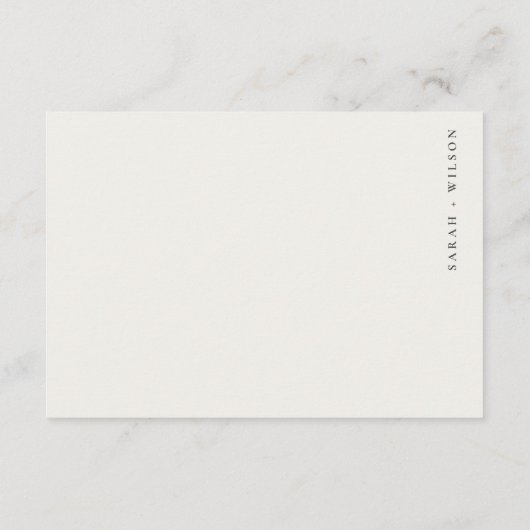 Waterverf sneeuwwinterpijn bruiloft details informatiekaartje (Achterkant)