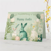 Waterverf Snellere illustratiekaart Kaart (Gele Bloem)