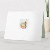 Waterverf Snellere illustratiekaart Kaart (Achterkant)