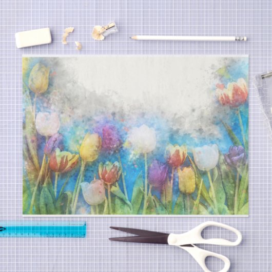  Waterverf Snellere versnelling Tissuepapier (Craft)