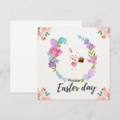 waterverf Snellere wenskaart Feestdagenkaart (Voorkant / Achterkant)