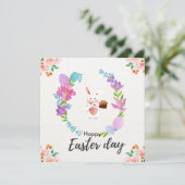 waterverf Snellere wenskaart Feestdagenkaart (Staand voorkant)