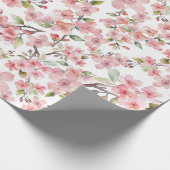 Waterverf snijpapier voor bloesem cadeaupapier (Hoek)