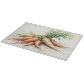 Waterverf snijplank van wortelglas (Hoek)