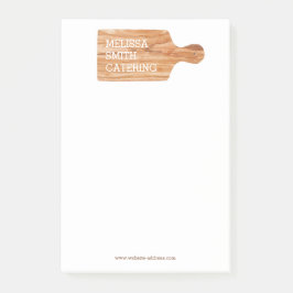 Waterverf Snijraad Catering Chef Logo Post-it® Notes