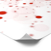 Waterverf snijtaart met sprinken poster (Hoek)