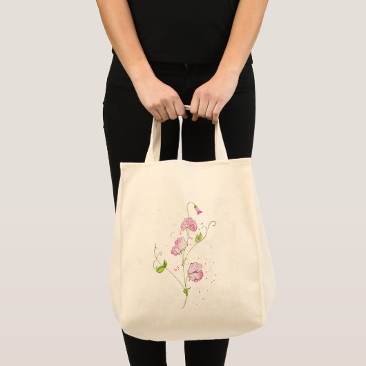 Waterverf snoepjes tote bag (Voorkant (product))
