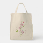 Waterverf snoepjes tote bag (Achterkant)