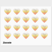 Waterverf Snoepmais Halloween Bruiloft Hart Sticker (Vel)