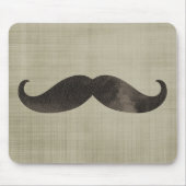 Waterverf snor muismat (Voorkant)