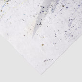 Waterverf Snow Leopard Tissuepapier (Detail)