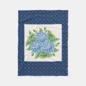 Waterverf Snowball Small Blanket Fleece Deken (Voorkant)