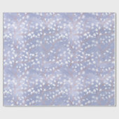 Waterverf Snowdrops Lavender/Koper ID726 Cadeaupapier (Vlak)
