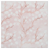 Waterverf Snowdrops roze/koper ID726 Stof (Swatch)