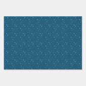 Waterverf Snowflake-papierplaten voor onmiddellijk Inpakpapier Vel (Voorkant 3)