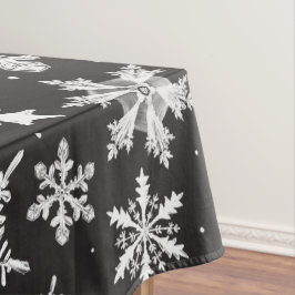 Waterverf Snowflake Pattern Tablecloth Tafelkleed