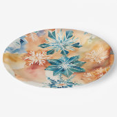 Waterverf Snowflakes Kerst Papier Bord (Gekanteld)