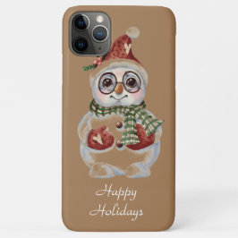 Waterverf Snowman Case-Mate iPhone Case