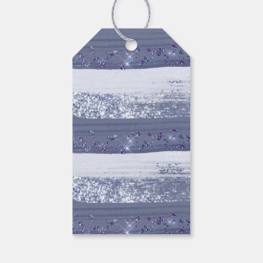 Waterverf Snowman met prettige kerstwinter Wereldb Cadeaulabel (Achterkant)