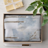 Waterverf Snowman Tissue Paper Tissuepapier (Geschenk)