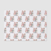 Waterverf Snowman Tissuepapier (Voorkant)