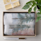 Waterverf Snowman Tissuepapier (Geschenk)