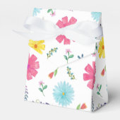 Waterverf Spaanse Fiesta Favor Box Bedankdoosjes (Voorkant Zijde)