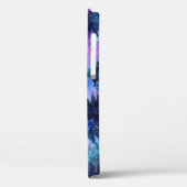 Waterverf Space Art: Nachtelijke hemelbomen Case-Mate iPhone Case (Achterkant / Links)