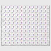 Waterverf Space Galaxy Astronaut Cadeaupapier (Vlak)