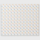 Waterverf Space Galaxy Astronaut Cadeaupapier (Vlak)