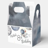 Waterverf Space verjaardagsfeestje voor jongen of  Bedankdoosjes (Geopend)