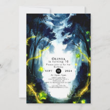 Waterverf Sparkle Woodland Verjaardag