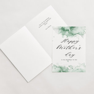 waterverf spat happy moederdag kaart