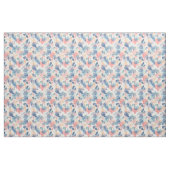 Waterverf spat roze blauw stof (Fat Quarter)