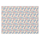 Waterverf spat roze blauw tafelkleed (Voorkant (Horizontaal))