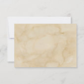 Waterverf Speciaal uitgeruste vis Bedankkaart (Achterkant)