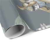 Waterverf speelgoed cadeaupapier (Rol Hoek)