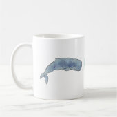 Waterverf Sperm Whale Heart 11oz keramische Mok (Links)